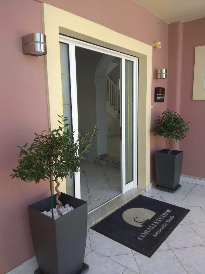 Corali Studios Ammoudia Exteriör bild